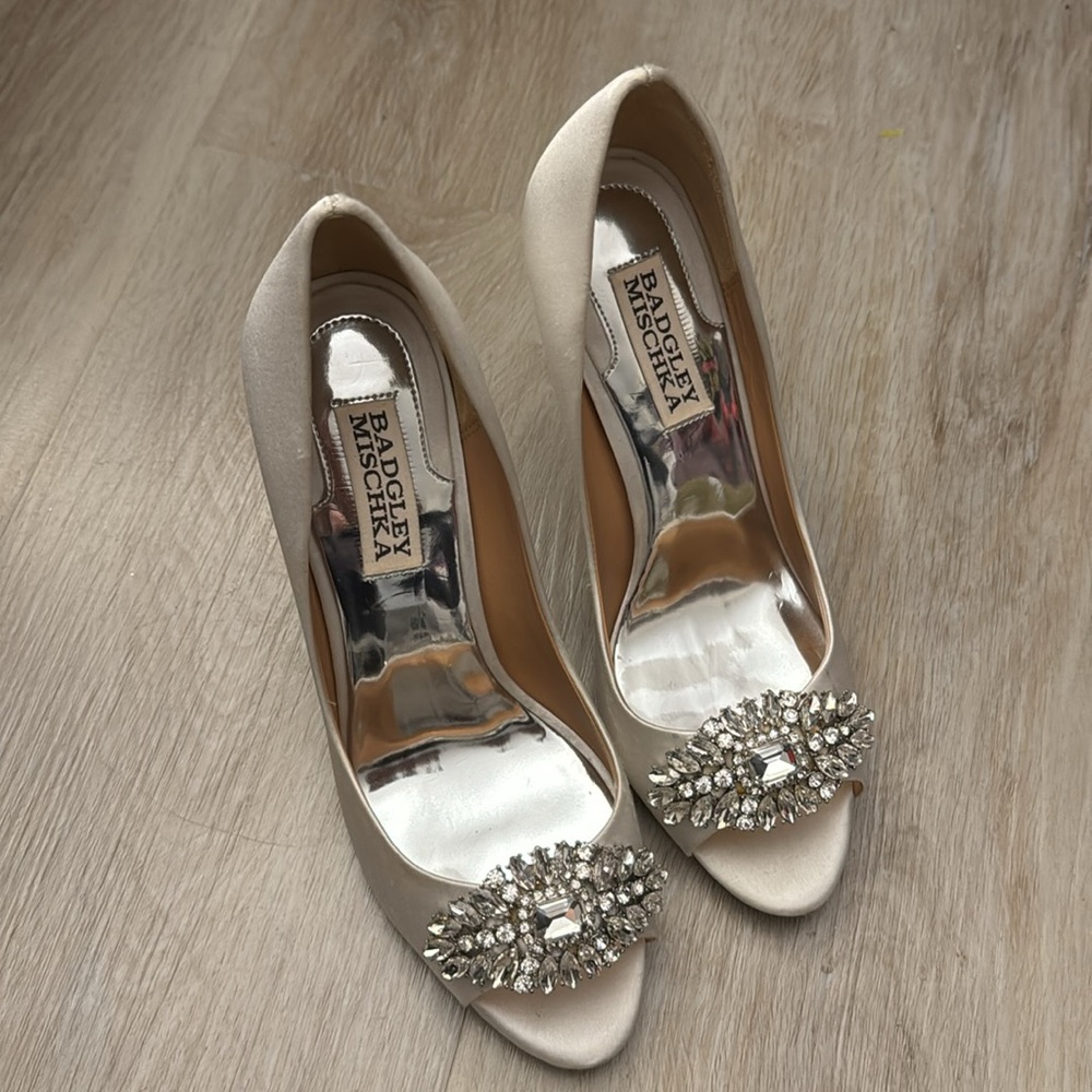 Badgley Mischka Lavender II Evening Pumps